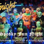TONIGHT Halloween Party 2024 "Spooky Fun Night" at 9pm at the legendary Adam's Apple Club in Chiang Mai in Thailand