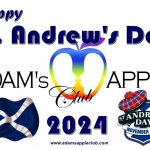St Andrew's Day 2024! Adams Apple Club Chiang Mai Saturday, 30th Nov. We wish all our friends all over the world Happy St Andrew's Day 2024!