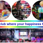 The club where your happiness float Adams Apple Club Chiang Mai Show Bar, attracting a mixed clientele of both straight and gay patrons.