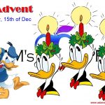 3rd Advent 2024, Sunday 15th December. The Adams Apple Club team wish all our friends around the world HAPPY 3rd Advent 2024