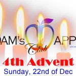 4th Advent 2024 Sunday 22nd December. The Adams Apple Club team wish all our friends around the world HAPPY 3rd Advent 2024