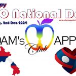 LAO national Day 2024 Adams Apple Club Chiang Mai Thailand Monday, 2nd Dec 2024. We wish all our friends from Lao a Happy Day