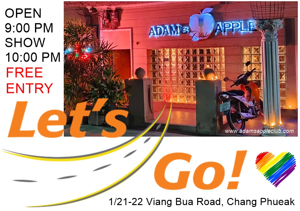 Lets GO OUT in Chiang Mai to have FUN at Adams Apple Club