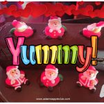 Delicious Kalter Hund Hedgehog Christmas cake. The Boys and staff at Adams Apple Club thank our friend from the bottom of their hearts.