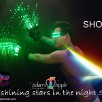 Like shining stars in the night SKY LED LIGHT SHOW present by Adam’s Apple Club stunning, unique, exciting … just amazing