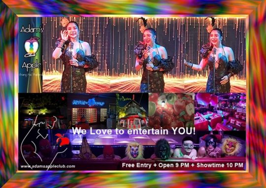 Showgirls in Chiang Mai - Simply brilliant and unique such a great show in Ciang Mai's best venue Adams Apple Club