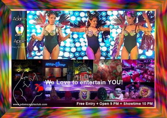 Showgirls in Chiang Mai - Simply brilliant and unique such a great show in Ciang Mai's best venue Adams Apple Club