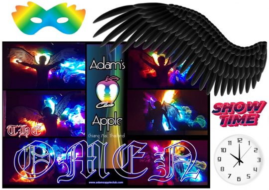 Show keeps viewers on tenterhooks at Adams Apple Club in Chiang Mai. our amazing performance delights all viewers