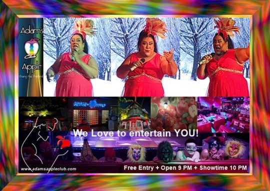 Showgirls in Chiang Mai - Simply brilliant and unique such a great show in Ciang Mai's best venue Adams Apple Club