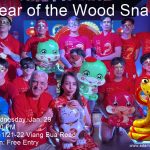 Year of the Wood Snake - We are happy when you celebrate Chinese New Year 2025 together with us! Adams Apple Club Chiang Mai
