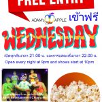 Great Wednesday evening at Adams Apple Club Chiang Mai let yourself be enchanted by the unique and exciting live show