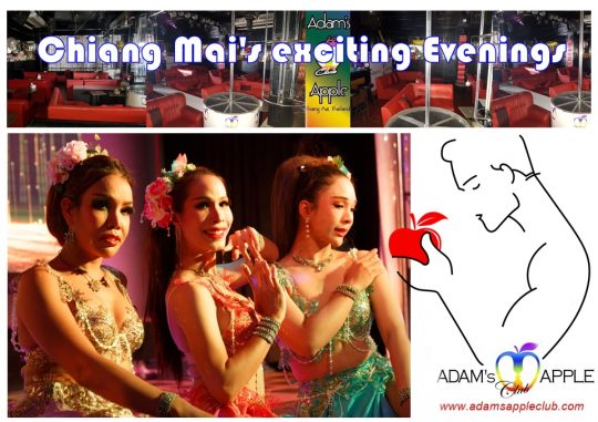 Chiang Mai's exciting evenings Adams Apple Club is lively and diverse, friendly and open to every visitor from all over the world.