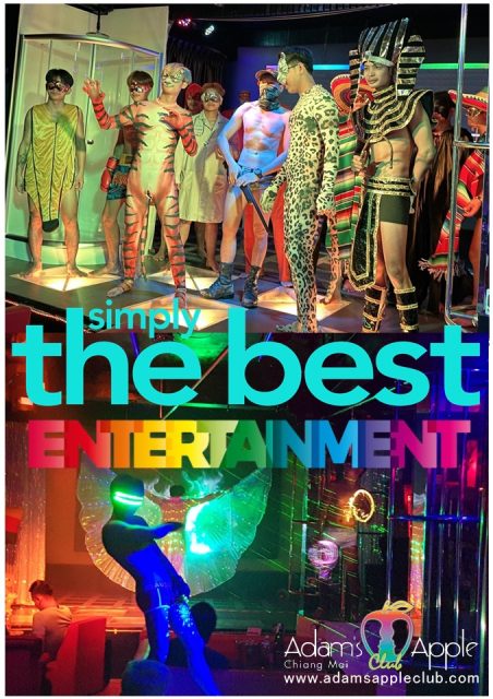 Best Life Show 2025 Adam's Apple Club Chiang Mai. Simply the Best Entertainment in the North of Thailand 2025