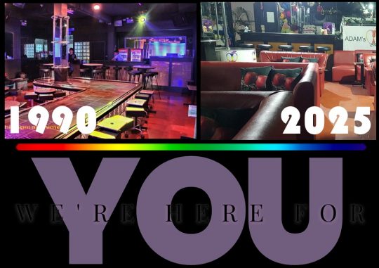 We’re still here for YOU… Adam's Apple Club most iconic gay bar turns 35. An absolute must in Chiang Mai's colorful and varied nightlife.
