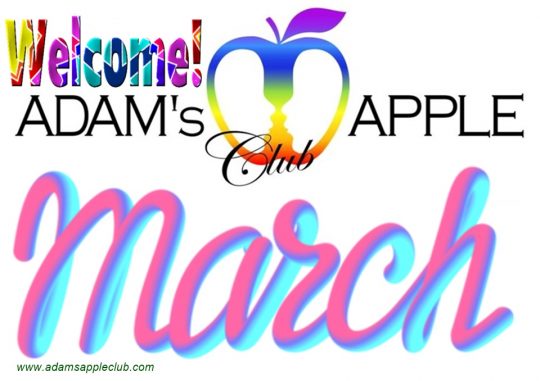 Welcome March 2025 Adams Apple Club Chiang Mai Thailand. We look forward to your visit to our gay friendly Nightclub.