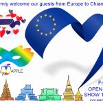Welcome guests from Europe the Adam's Apple Gay Club in Chiang Mai warmly welcomes all guests from Europe! Gay Bar
