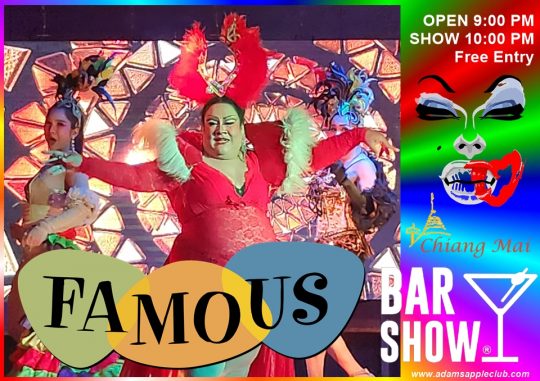 Chiang Mai famous Show Bar Adam's Apple Club Chiang Mai. The most popular Show Bar in Chiang Mai. It is our pleasure to entertain YOU!
