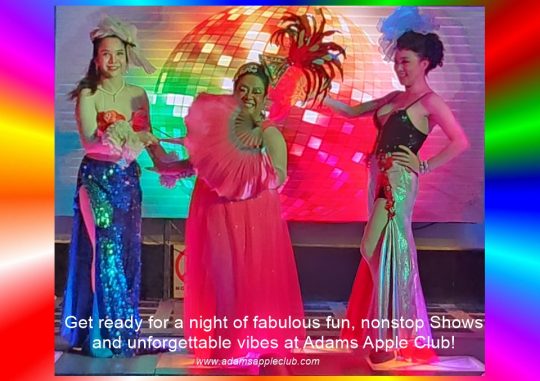 Get ready for a night of fabulous fun, nonstop Shows and unforgettable vibes at Adam’s Apple Club Chiang Mai