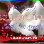 Mother’s Day (วันแม่แห่งชาติ) 2025 Adams Apple Club. Thank you for the love you gave us at any time and thank you very much