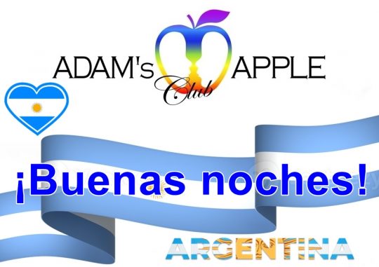 Welcome our Argentinian guests at Adams Apple Club in Chiang Mai. Therefore, we wish our Argentinian guests a very good evening.