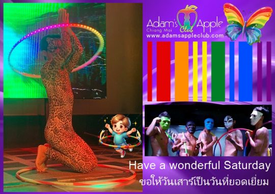 Exciting shows that everyone will enjoy in our Chiang Mai gay bar. Adams Apple Club in Chiang Mai is a guarantee for endless fun.