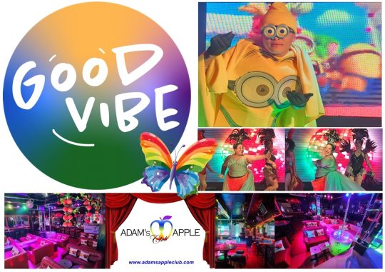 Just bring the vibe! Visit us at Adam's Apple Club in Chiang Mai! We guarantee you good vibes always free in our popular Nightclub.