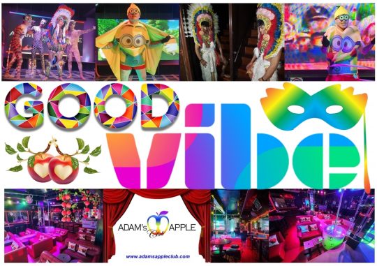 Just bring the vibe! Visit us at Adam's Apple Club in Chiang Mai! We guarantee you good vibes always free in our popular Nightclub.