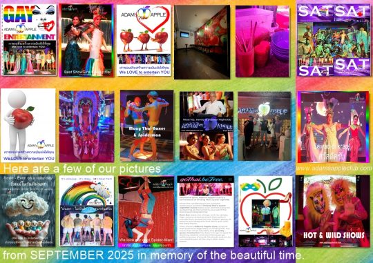 Memories SEPTEMBER 2025 - Adams Apple Club Chiang Mai Here are a few of our pictures from SEPTEMBER 2025 in memory of the beautiful time.