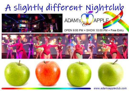 A slightly different Nightclub Adam’s Apple Club Chiang Mai, is far more than just a nightclub - it's an experience distinctly different
