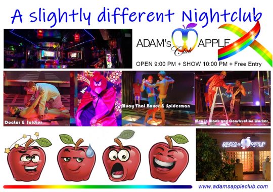 A slightly different Nightclub Adam’s Apple Club Chiang Mai, is far more than just a nightclub - it's an experience distinctly different
