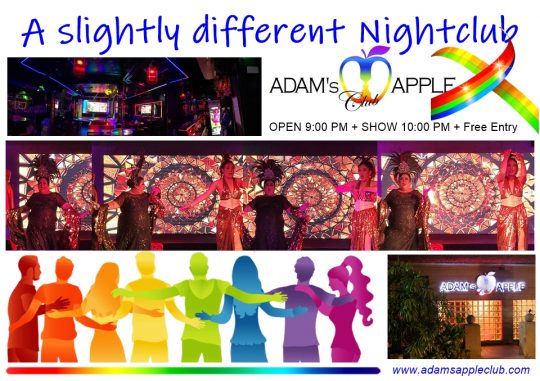 A slightly different Nightclub Adam’s Apple Club Chiang Mai, is far more than just a nightclub - it's an experience distinctly different