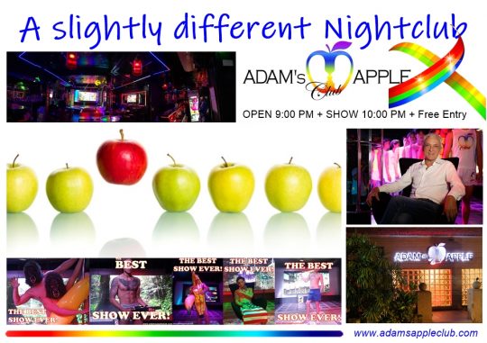 A slightly different Nightclub Adam’s Apple Club Chiang Mai, is far more than just a nightclub - it's an experience distinctly different