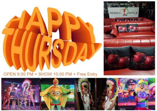 Chiang Mai Thursday Nightlife Gay Entertainment Venue Thailand. Adam's Apple Club in Chiang Mai OPEN every Night 9:00 PM