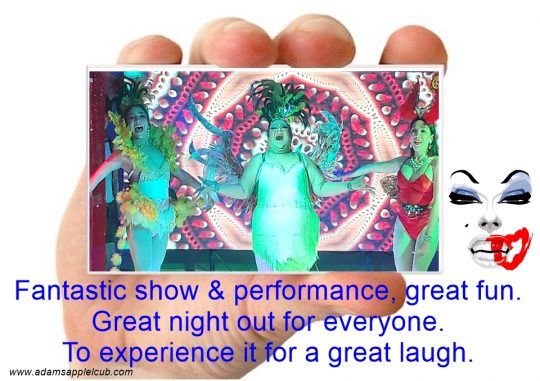 Unique and inspiring cabaret show at the Adams Apple Club in Chiangmai. Fantastic show & performance, great fun. Great night out for everyone