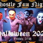 Ghostly Fun Night Halloween Party 2025 Chiang Mai on October 31st. at 9pm at the Adam's Apple Club in Chiang Mai.