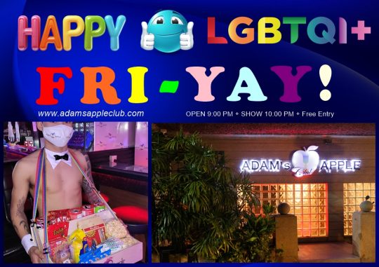 Happy Fri-yay! Chiang Mai at Adams Apple Club is highlighted as a popular venue for Friday night entertainment, known for its live shows