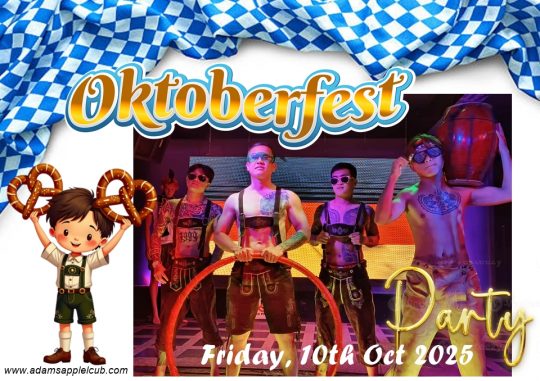 Oktoberfest Party 2025 Friday, 10th October Funny not-so-serious shows for laughs and lots of fun in an unforgettable evening.