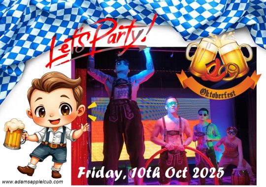 Oktoberfest Party 2025 Friday, 10th October Funny not-so-serious shows for laughs and lots of fun in an unforgettable evening.