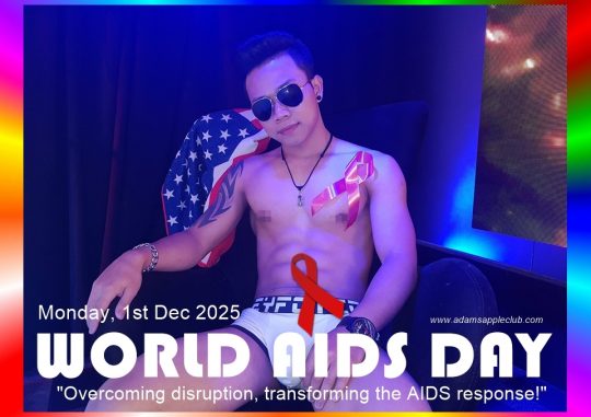 World AIDS Day 2025 - Adam's Apple Club Chiang Mai, focuses on the theme: "Overcoming disruption, transforming the AIDS response".
