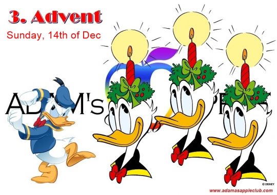 Celebrate the 3rd Advent 2025 with us at Adam’s Apple Club Chiang Mai! Get ready to feel the holiday spirit