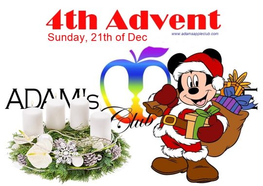 Magical 4th Advent 2025 - Adam's Apple Club Chiang Mai, for a night filled with warmth, wonder, and festive cheer.