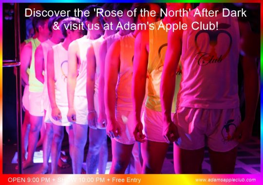 Discover Chiang Mai After Dark visit Adams Apple Club. It's truly an iconic spot that has been entertaining the LGBTQ+ community