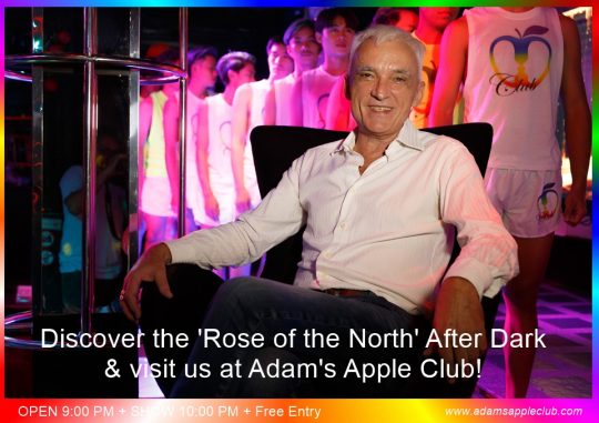 Discover Chiang Mai After Dark visit Adams Apple Club. It's truly an iconic spot that has been entertaining the LGBTQ+ community