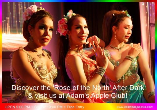 Discover Chiang Mai After Dark visit Adams Apple Club. It's truly an iconic spot that has been entertaining the LGBTQ+ community