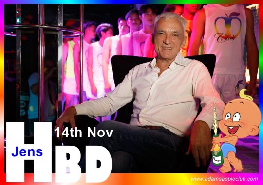 Happy Birthday JENS 2025 Adams Apple Club Chiang Mai, Thailand - our amazing Boss- Cheers to the best boss ever!