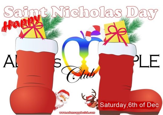 Saint Nicolas Day 2025 - Adam's Apple Chiang Mai. Come find out what special surprises Old Saint Nick might leave in store for our guests!