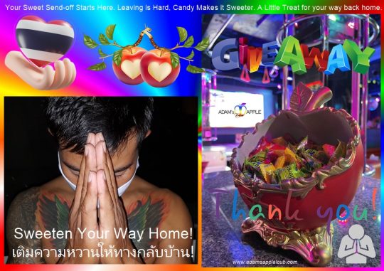 Sweeten Your Way Home! As a thank you for joining us at the Adams Apple Club, we're sharing a little sweetness with you.