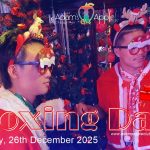 Boxing Day 2025 at Adams Apple Club Chiang Mai Thailand. Come as you are and let's keep the holiday spirit alive!