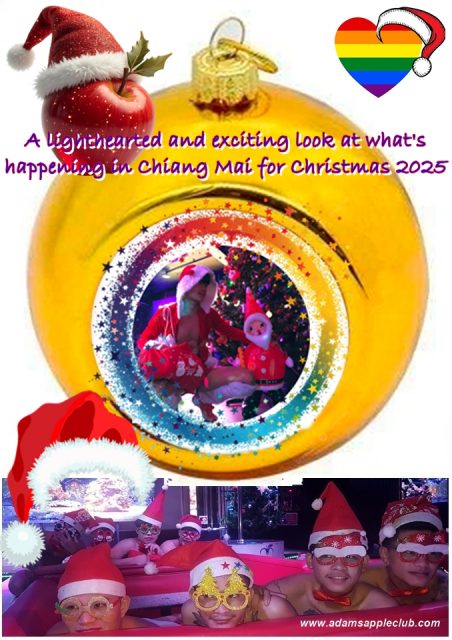 Chiang Mai is glowing, and so are we! The festive spirit has officially taken over the Rose of the North! Adams Apple Club Chiang Mai