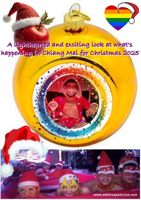 Chiang Mai is glowing, and so are we! The festive spirit has officially taken over the Rose of the North! Adams Apple Club Chiang Mai